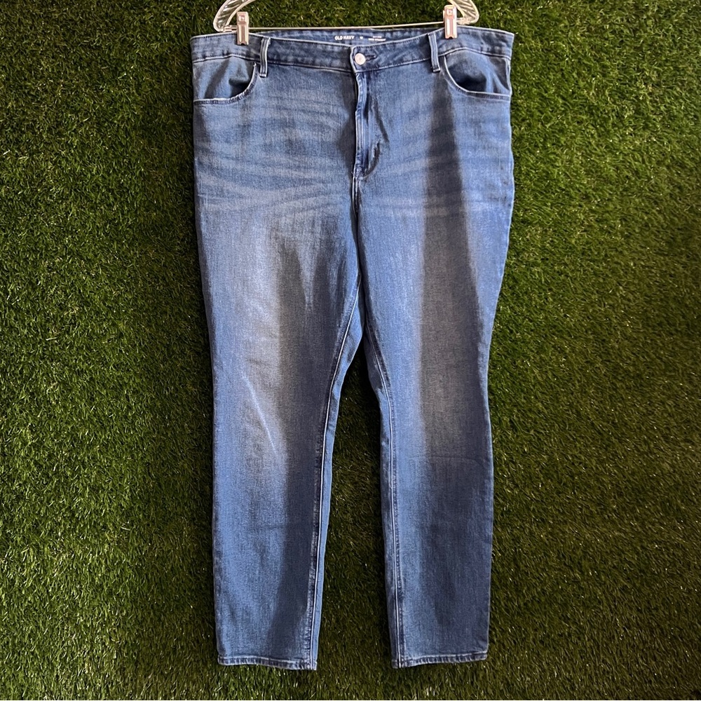 Old Navy High Rise Straight Wow Jeans Plus Curvy